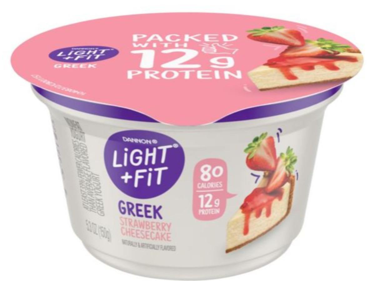 Light & Fit Greek Yogurt, Strawberry Cheesecake Nutrition Facts Eat